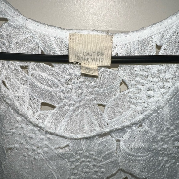 White Floral Handmade Shirt - Picture 3 of 3